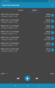 Good Voice Recorder - Sound & Audio Recorder - Image screenshot of android app