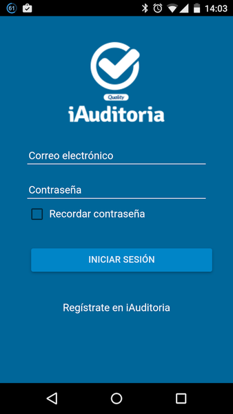 Auditoría e inspección calidad - Image screenshot of android app