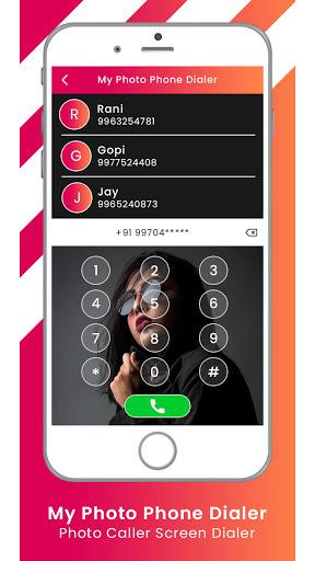 My Photo Phone Dialer: Photo Caller Screen Dialer - Image screenshot of android app