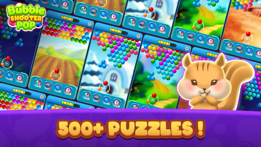 Bubble Pop Shooter - عکس بازی موبایلی اندروید