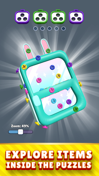 Color Bolts Sort Puzzle - Gameplay image of android game