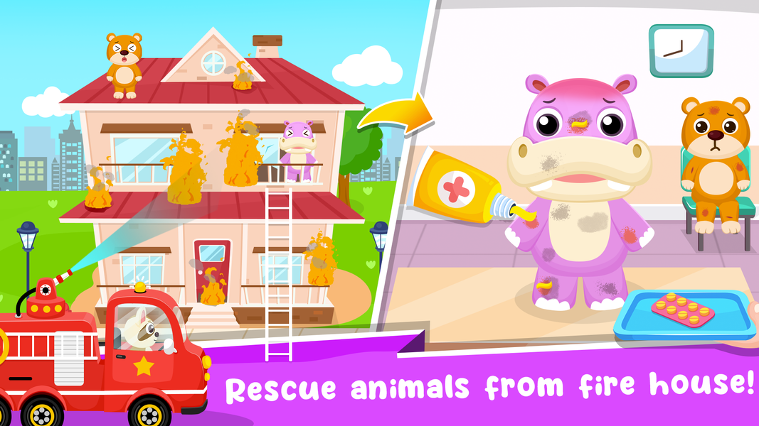 Animal Rescue Care - Gameplay image of android game