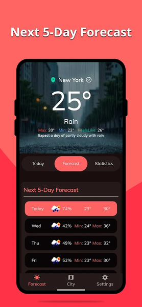 AuraTrack – Climate Live - عکس برنامه موبایلی اندروید