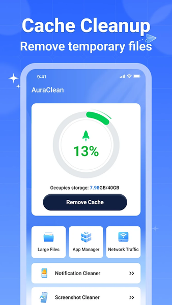 AuraClean - Junk Cleaner - عکس برنامه موبایلی اندروید