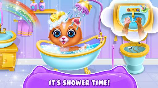 Kitty cat and puppy care - Gameplay image of android game