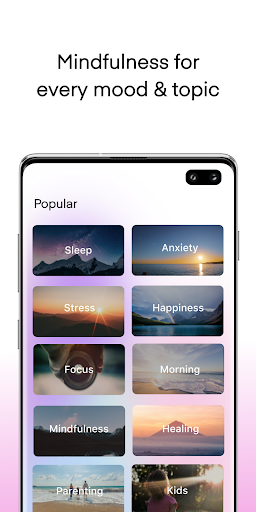 Aura: Meditation & Sleep, CBT - عکس برنامه موبایلی اندروید