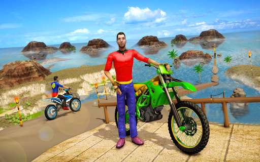 Bike Driving Games — Bike Game - Gameplay image of android game