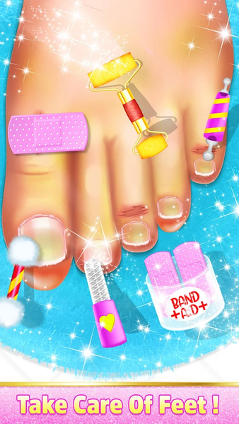 Girls Nail Art & Fashion Salon - Image screenshot of android app