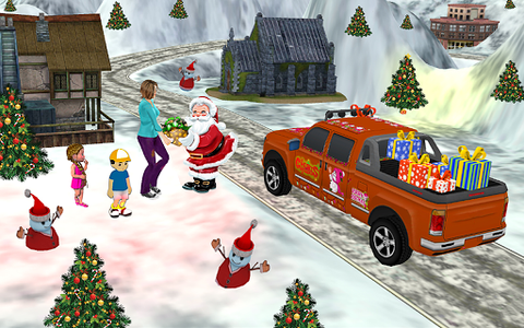 Christmas Game : Santa's gift delivery game for kids