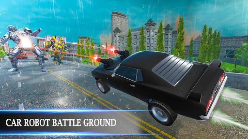 Dinosaur Car Robot Transform - Image screenshot of android app