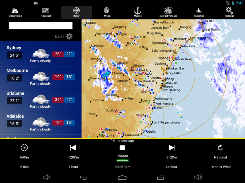 AUS Weather - Image screenshot of android app