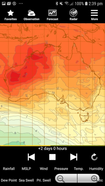 AUS Weather - Image screenshot of android app