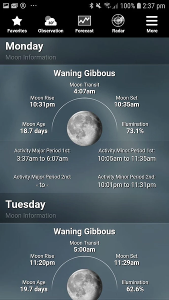 AUS Weather - Image screenshot of android app