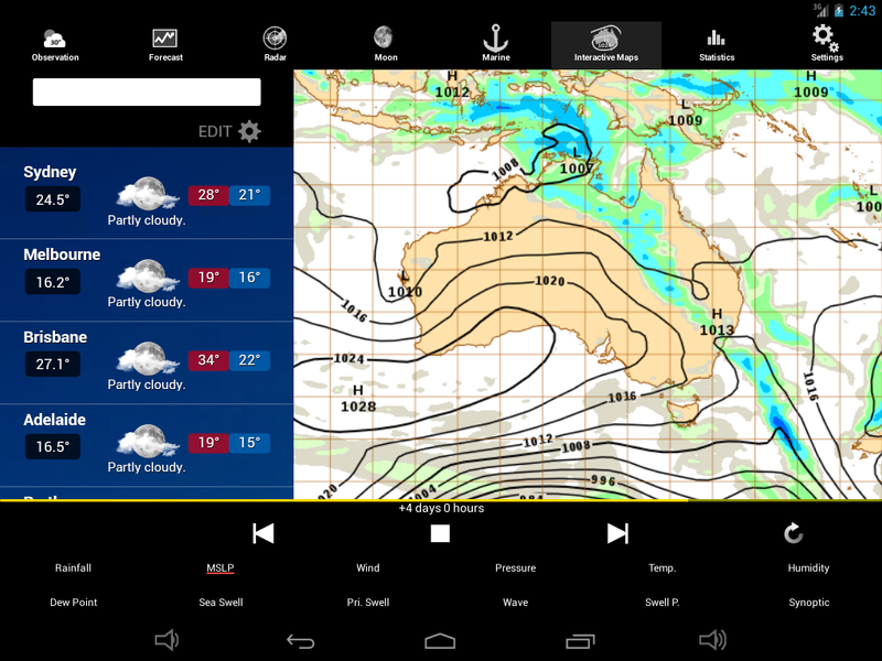 AUS Weather - Image screenshot of android app