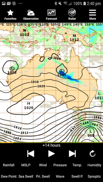 AUS Weather - Image screenshot of android app