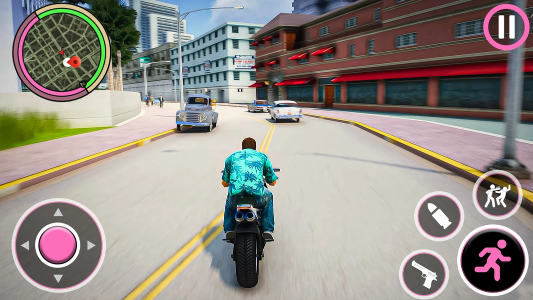 Grand Gangster Auto Theft Game - Image screenshot of android app