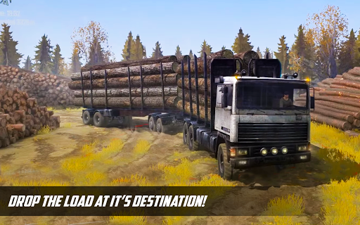Russian Truck Driver Simulator - Gameplay image of android game