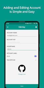 TOTP Authenticator – 2FA with Cloud Sync & Widgets - Image screenshot of android app