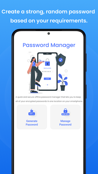 Authenticator App - Image screenshot of android app