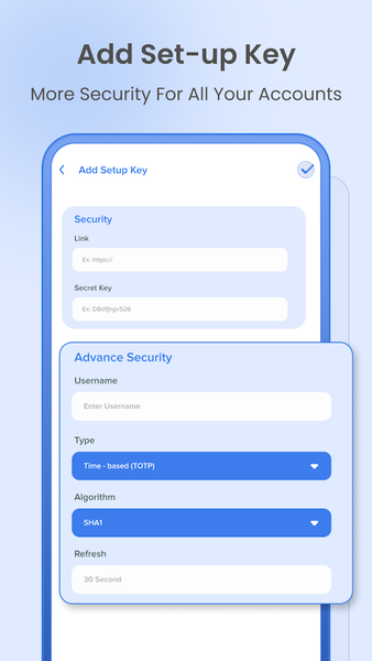 Authenticator App - عکس برنامه موبایلی اندروید