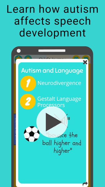 Autism Speech and Language - Image screenshot of android app