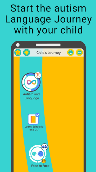 Autism Speech and Language - Image screenshot of android app