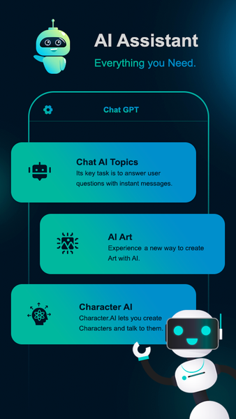 Chat GTP - Open AI Chatbot - عکس برنامه موبایلی اندروید