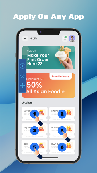 Auto Clicker: Quick Touch App - عکس برنامه موبایلی اندروید