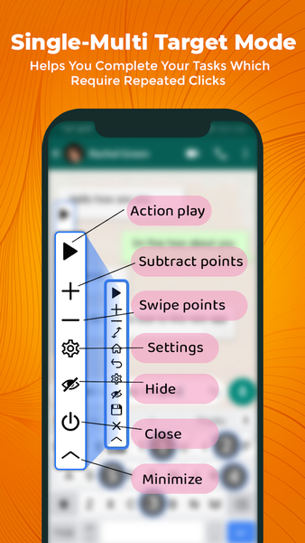 Auto Clicker : Click Assistant - عکس برنامه موبایلی اندروید