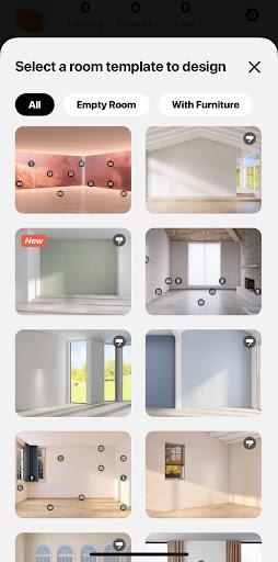 Homestyler - Home Design Game - Image screenshot of android app