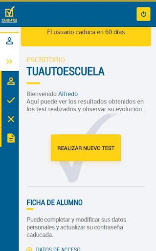 TuAutoescuela.net - عکس برنامه موبایلی اندروید