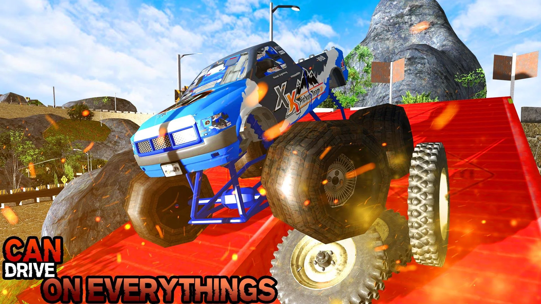 Pickup Truck Hill Climb Racing - عکس برنامه موبایلی اندروید