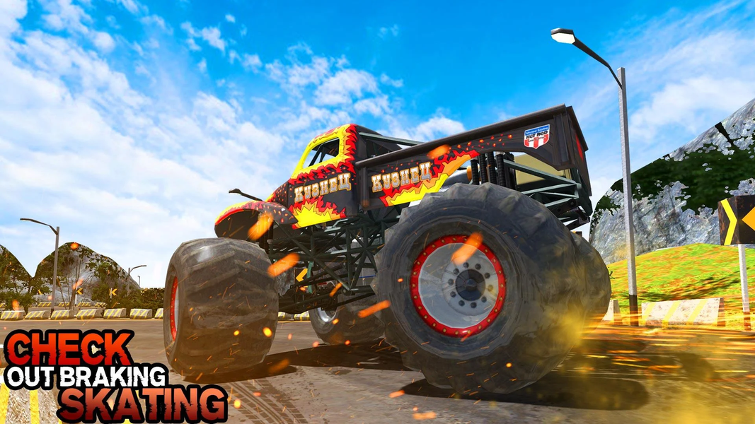 Pickup Truck Hill Climb Racing - عکس برنامه موبایلی اندروید