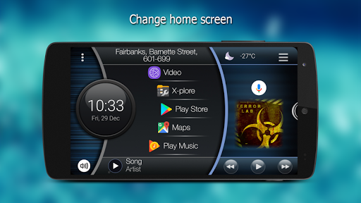 Car Launcher - Image screenshot of android app