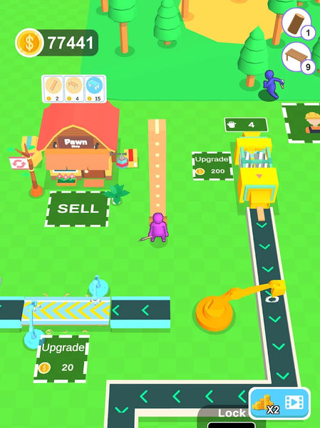 Automatic Factory Builder - عکس بازی موبایلی اندروید