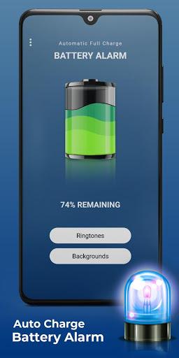 Automatic full charge battery alarm - عکس برنامه موبایلی اندروید