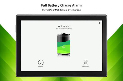 Automatic full charge battery alarm - عکس برنامه موبایلی اندروید