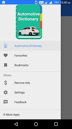 Automotive Dictionary - Image screenshot of android app