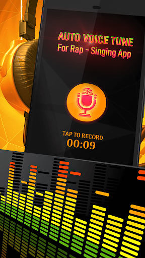 Auto Voice Tune For Rap – Singing App - Image screenshot of android app