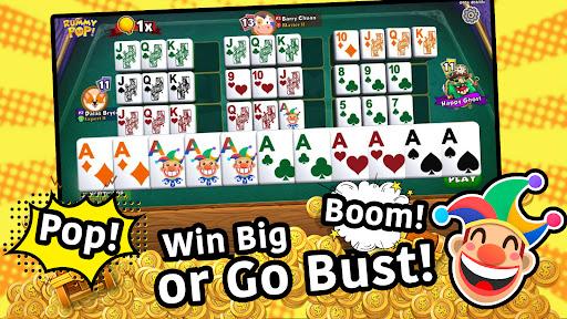 Rummy Pop! Lami Mahjong - Gameplay image of android game