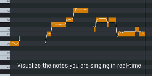 Nail the Pitch - Vocal Monitor - Image screenshot of android app