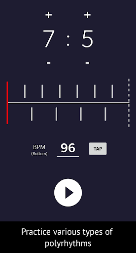 Polyrhythm - Rhythm Trainer - Image screenshot of android app