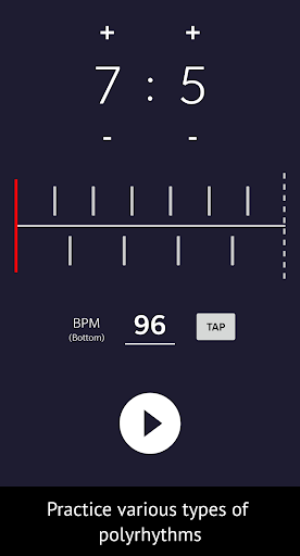 Polyrhythm - Rhythm Trainer - عکس برنامه موبایلی اندروید