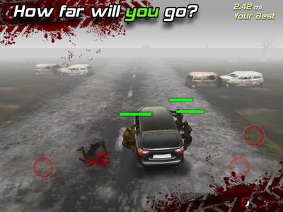 Zombie Highway - Gameplay image of android game