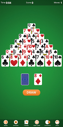 Pyramid Solitaire - Gameplay image of android game