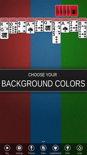 Spider Solitaire - عکس بازی موبایلی اندروید