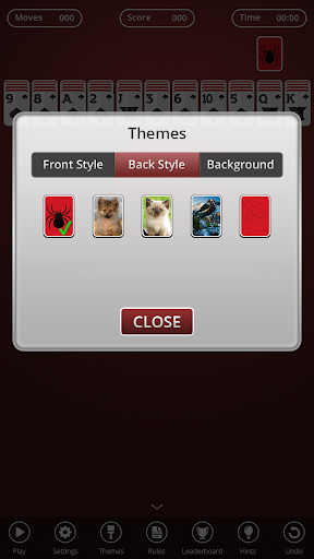 Spider Solitaire - عکس بازی موبایلی اندروید