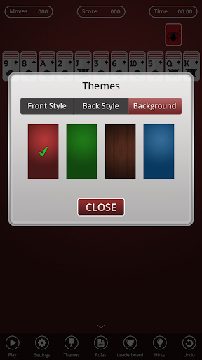 Spider Solitaire - عکس بازی موبایلی اندروید
