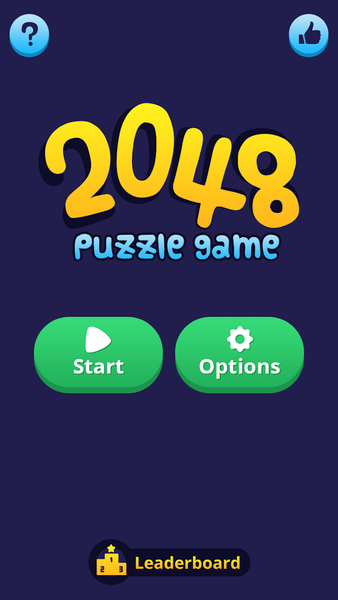 2048 - Gameplay image of android game