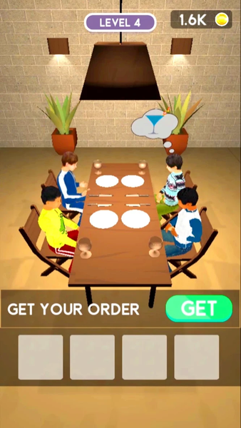 Perfect Dinner 3D - Gameplay image of android game